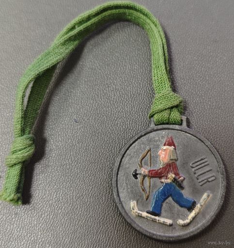 Оберег Егерей. Старенький. Цинк.