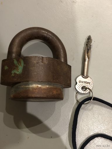 Замок амбарный ссср
