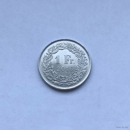 1 франк 2016