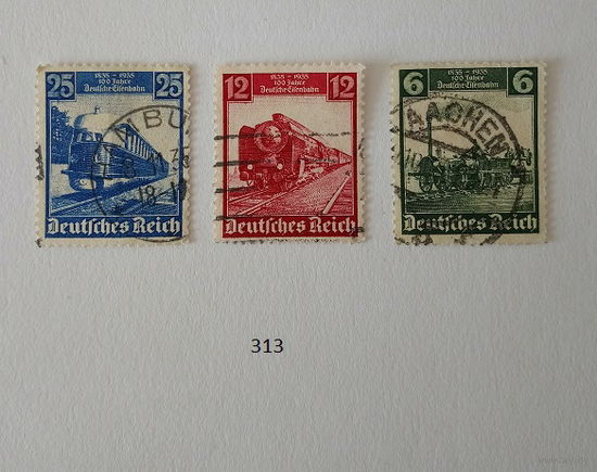 Марки. Германия. Третий рейх. 1935г.