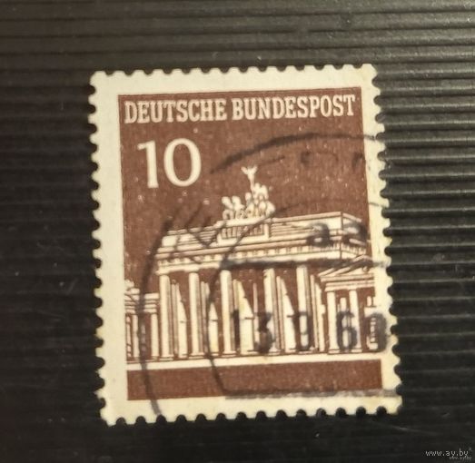 Марка ФРГ 1960 г