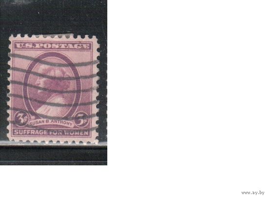 США-1936, (Мих.389), гаш.    , Личности (одиночка)(1)