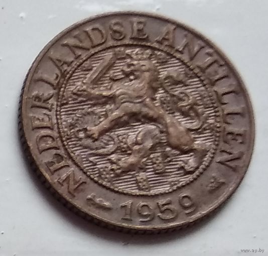 Нидерландские Антильские острова 1 цент, 1959  4-4-53