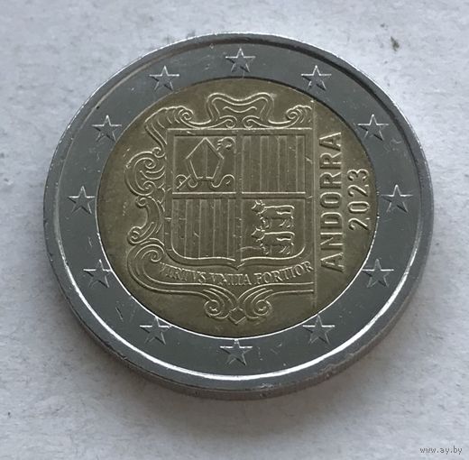Андорра 2 евро 2023