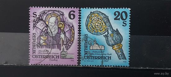 РАСПРОДАЖА АВСТРИЯ 1993г. Полная серия. Гаш.