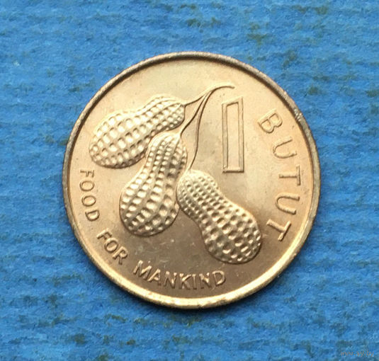 Гамбия 1 бутут 1974 юбилейная