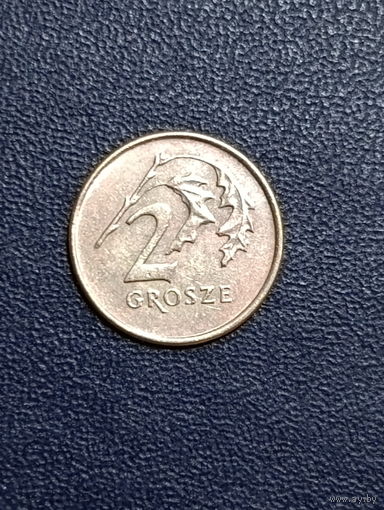 Польша 2 гроша 1999г.