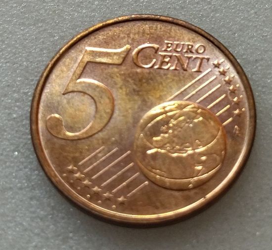 Нидерланды, 5 евроцентов 2015 года