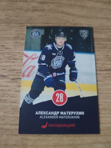 Хоккейная карточка.