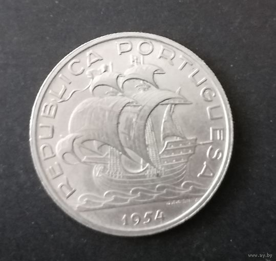 10 эскудо 1954 г.