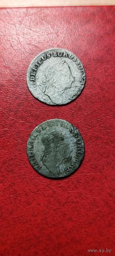 Прусия 3 гроша. 1771 и 1783 год.