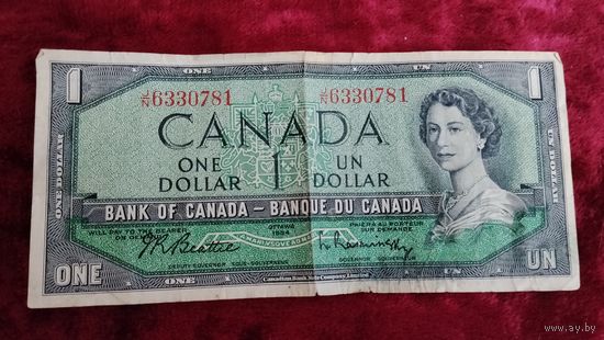 1 ДОЛЛАР Канада 1974 ГОД .  ОРИГИНАЛ  Распродажа Коллекции !!! .Экспресс  Аукцион  не с рубля без МПЦ и прочего 3 ДНЯ  .Много лотов в продаже .