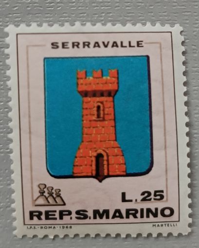 Сан-Марино 1968, герб