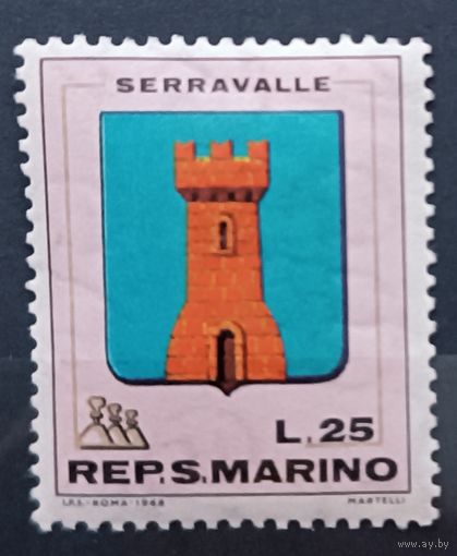 Сан-Марино 1968, герб