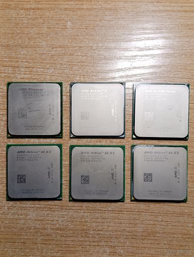 Процессоры АМD, шесть штук одним лотом