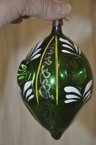 Ёлочная ГДР тончайшее стекло