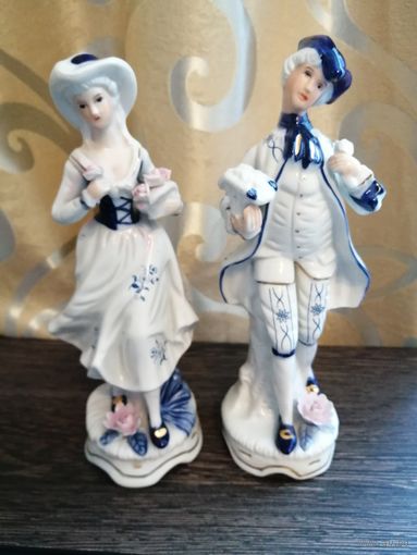 Парная статуэтка (Capodimonte). По клейму до 1967г.