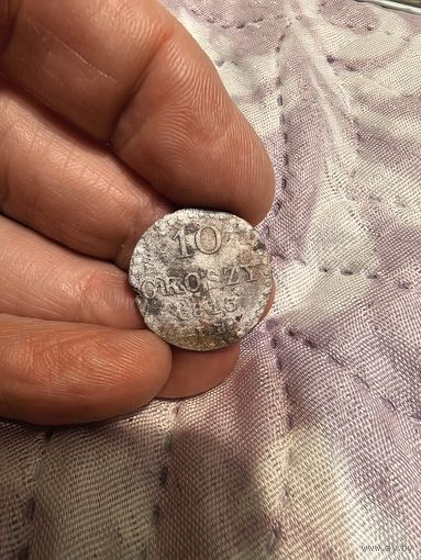 10 грошей Герцогство Варшавское 1813 год