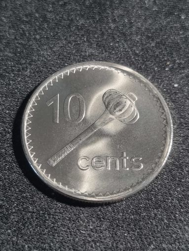 Фиджи 10 центов 2010 Unc