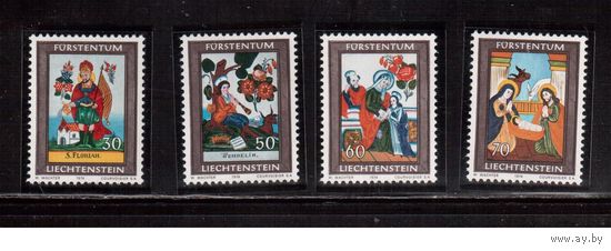 Лихтенштейн-1974, (Мих.616-619) ** , Рождество (полная серия)
