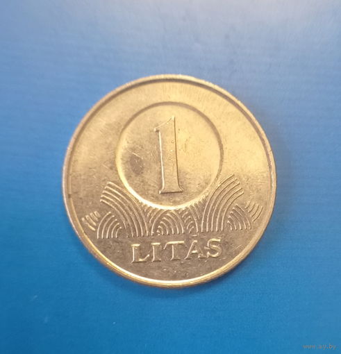 Литва 1 лит 2008 год