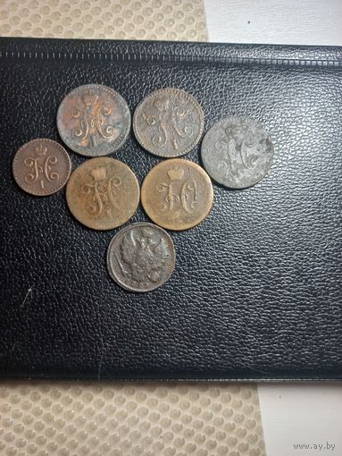 Лот меди Николая 1.