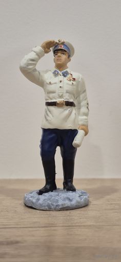 Генерал-майор авиации в летнем обмундировании, 1941 г. Солдаты Великой Отечественной Войны