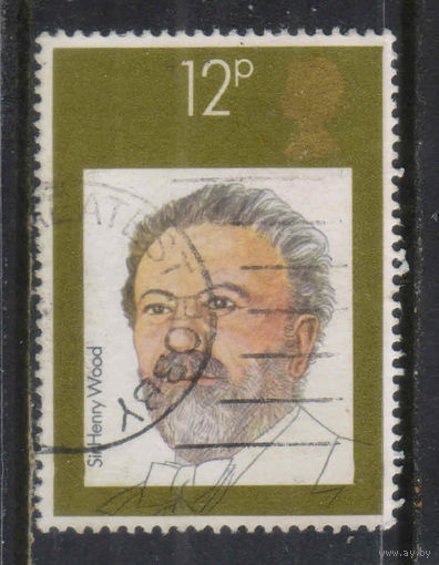 Великобритания 1980 EII Музыка 20 века Генри Вуд #846