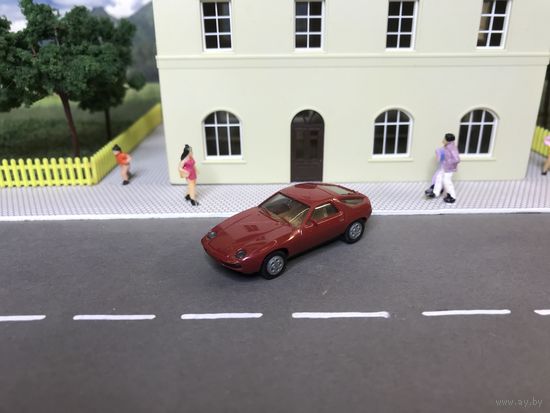 Porsche 928. Масштаб НО 1:87.