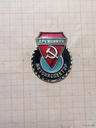 Дружинник-автоинспектор.