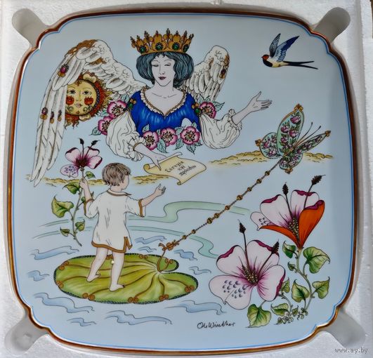 Hutschenreuter коллекционная тарелка