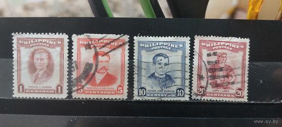 РАСПРОДАЖА ФИЛИППИНЫ 1952г. Гаш.