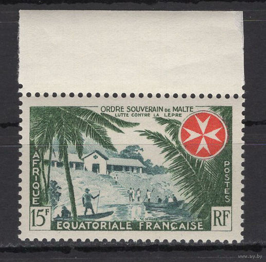 Французская Экваториальная Африка 1957** Мальтийский рыцарский орден Mi#303
