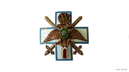 Знак белой гвардии 1-я Омская Школа Прапорщиков 1918г. реплика