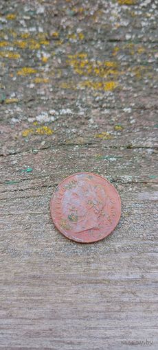 Жетон Франция Наполеон lll игровой