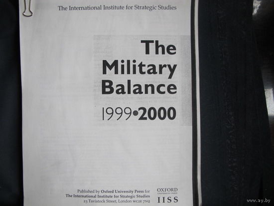 The Military Balance, 1999/2000