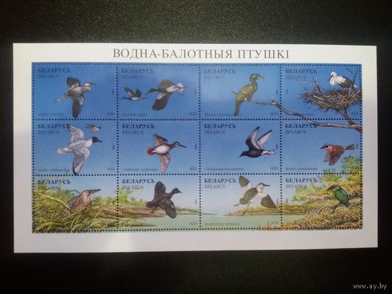(Ф30-49) Фауна. Водно-болотные птицы и Утки. 1996. Серия