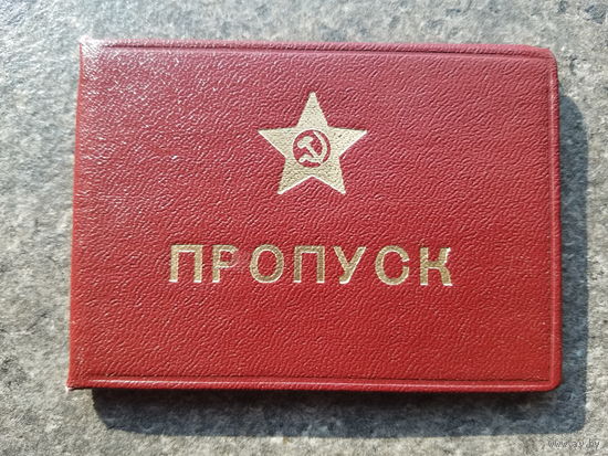 Пропуск на секретный объект