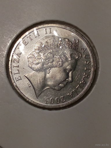 10 центов Австралия 2003 год