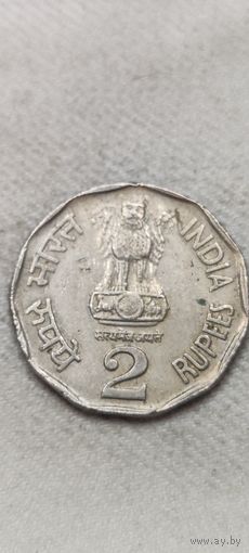 Индия 2 рупе 1993