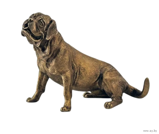 Статуэтка Бордосский дог Бронза