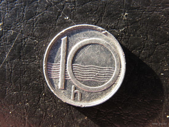 Чехия. 10 геллеров. 1995. С 20 копеек. Распродажа коллекции. Смотрите другие лоты.