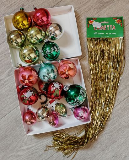 Елочные игрушки