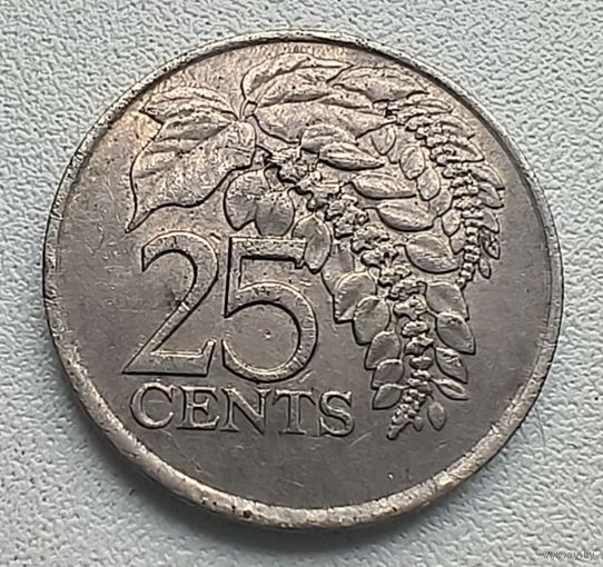 Тринидад и Тобаго 25 центов, 1980  5-1-2