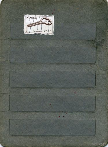 НОРВЕРИЯ, 1977  , Культура, музык. инструмент   1м