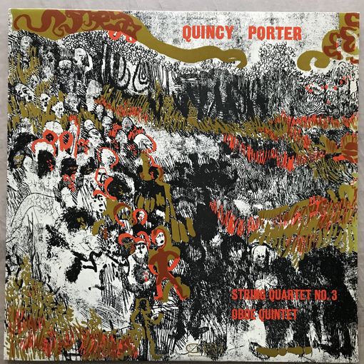 The Kohon String Quartet, Robert Bloom, Yale String Quartet – Quincy Porter String Quartet No. 3 / Quintet For Oboe And Strings