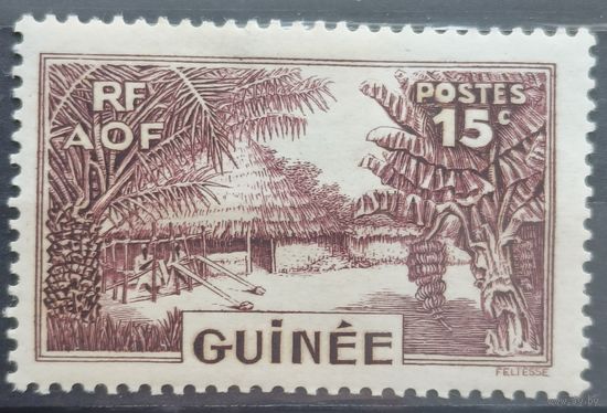 Французская Гвинея 1938г. Французские колонии