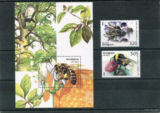 Беларусь 2004. Пчеловодство. Пчелы