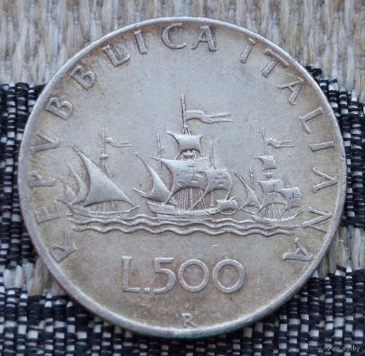 Италия 500 лир 1958 года. Серебро! Предложите свою цену или обмен!