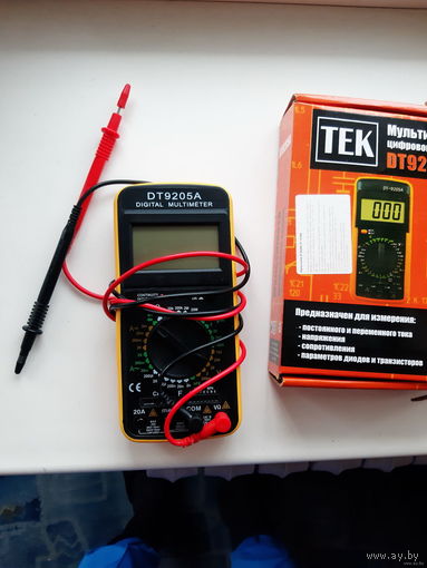 Мультиметр ТЕК DT9205A